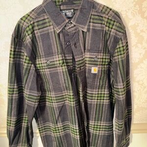 Men’s Longsleeve Carhartt Button Up Shirt